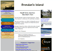 Tablet Screenshot of brendans-island.com